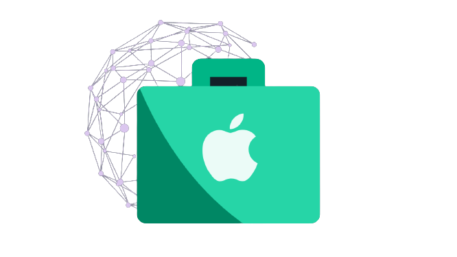 Apple business connect logo
