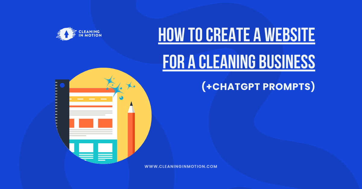 Website for a Cleaning Business