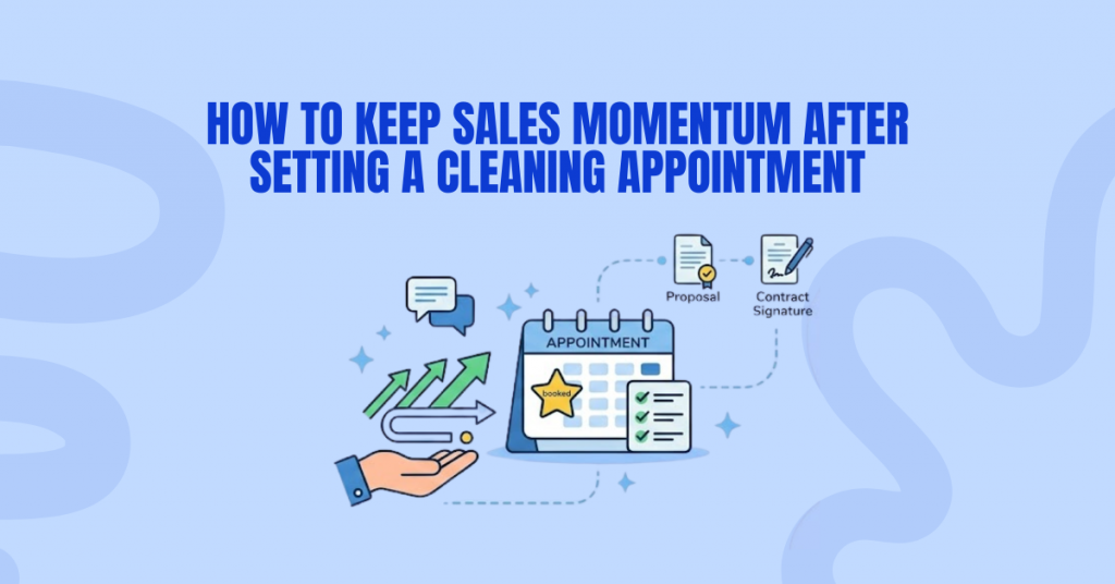 sales momentum setting appointment