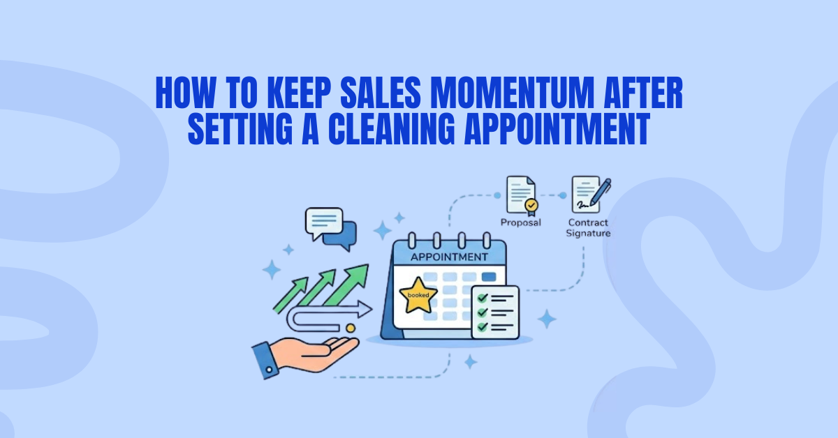 sales momentum setting appointment
